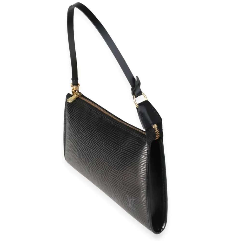 Louis Vuitton black Epi Leather Pochette